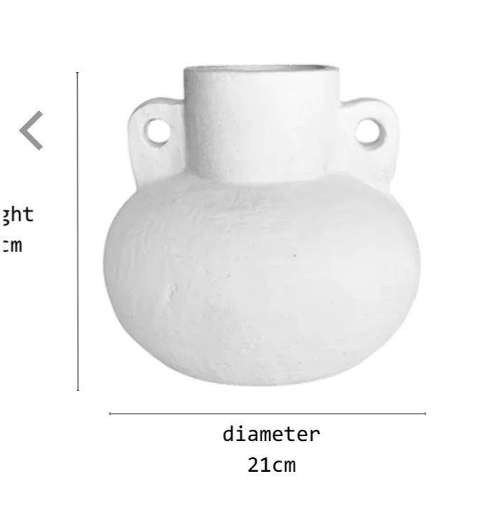 DENVER VASE - White