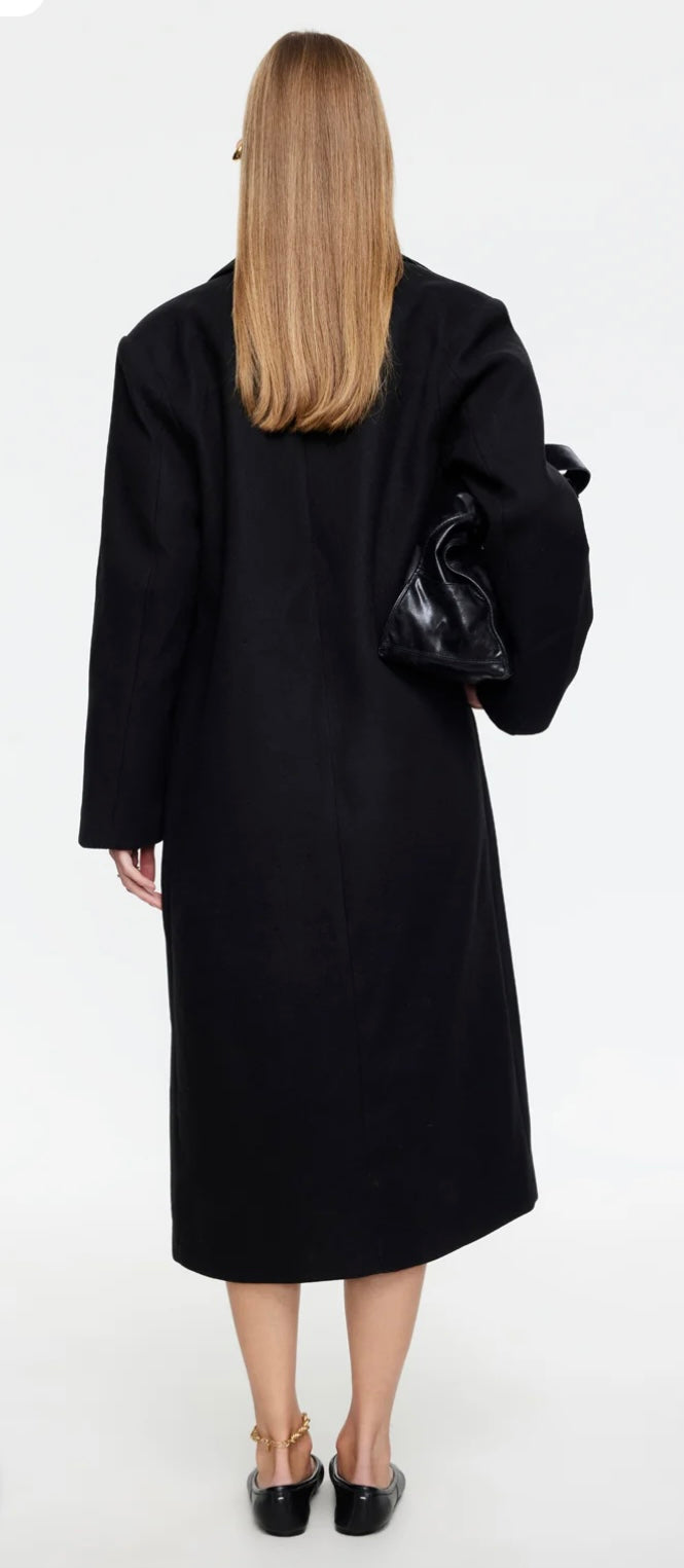OLSEN COAT - BLACK