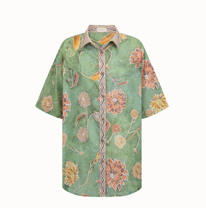 DAHLIA SHIRT - Moss