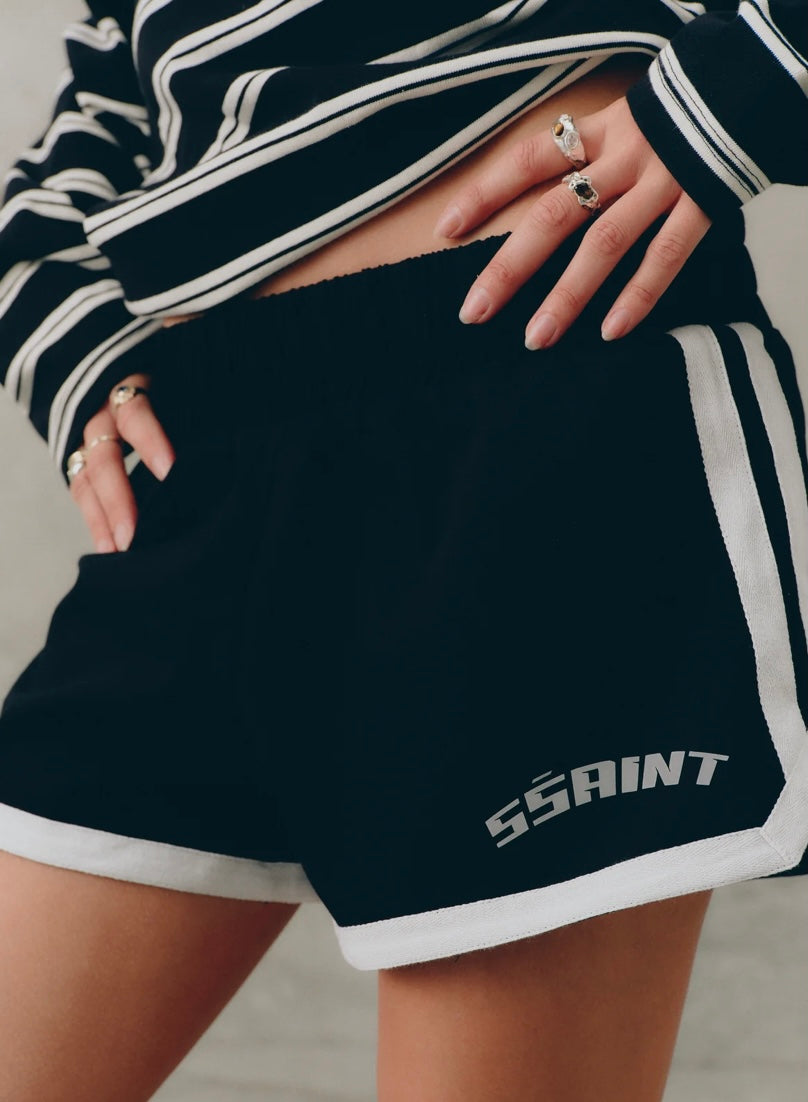 REFLECTIVE V SHORTS Black