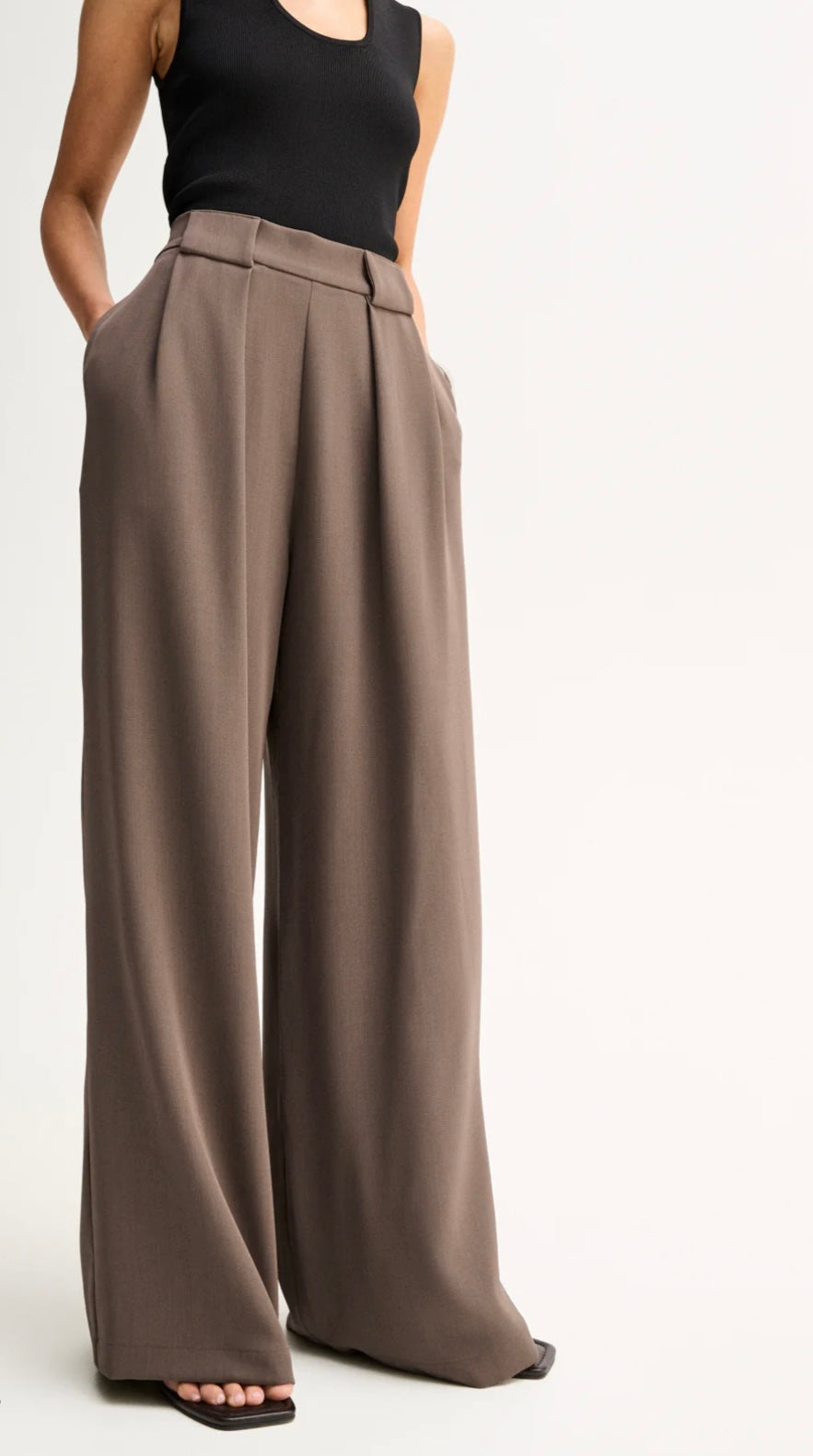 FLEUR PANT - TAUPE