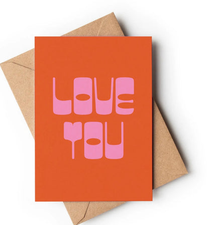 LOVE YOU CARD