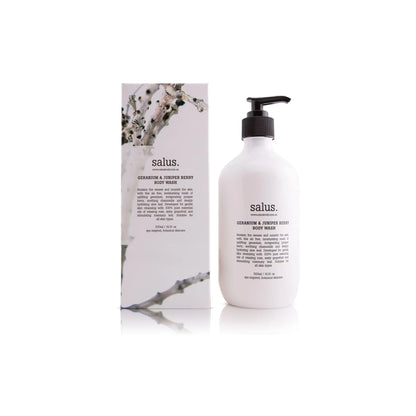 GERANIUM &amp; JUNIPER BERRY BODY WASH