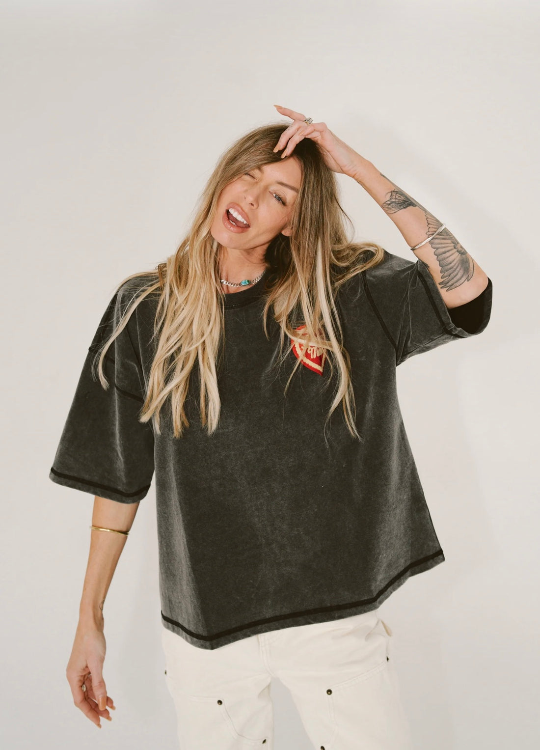SORRY MOM TEE - BLACK