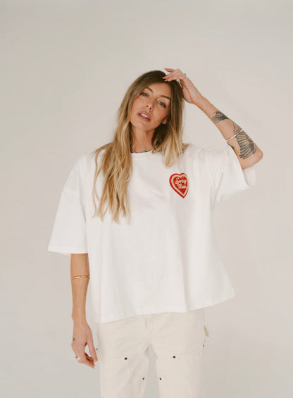 SORRY MOM TEE - WHITE