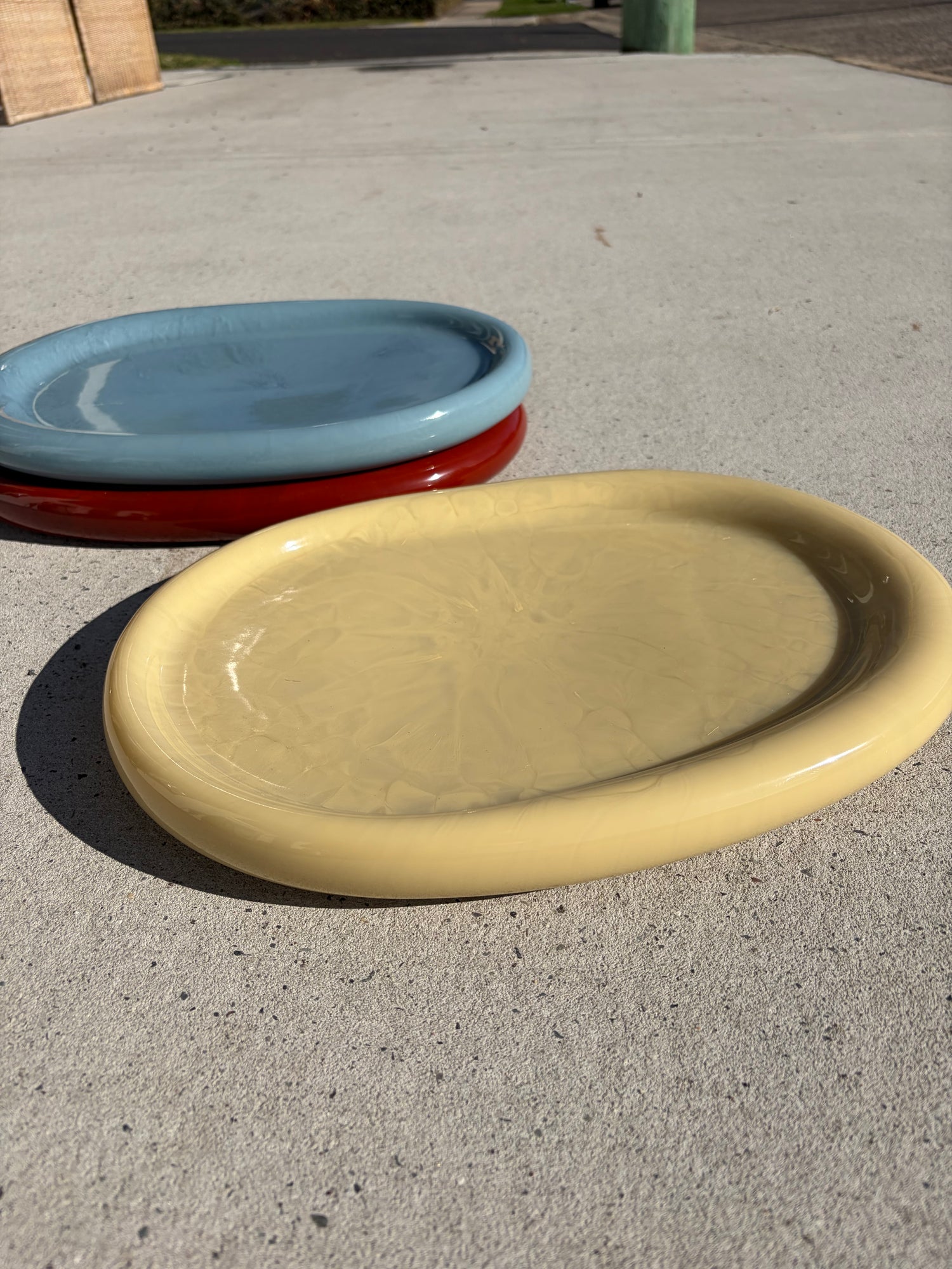THE OVAL PLATTER - SAND