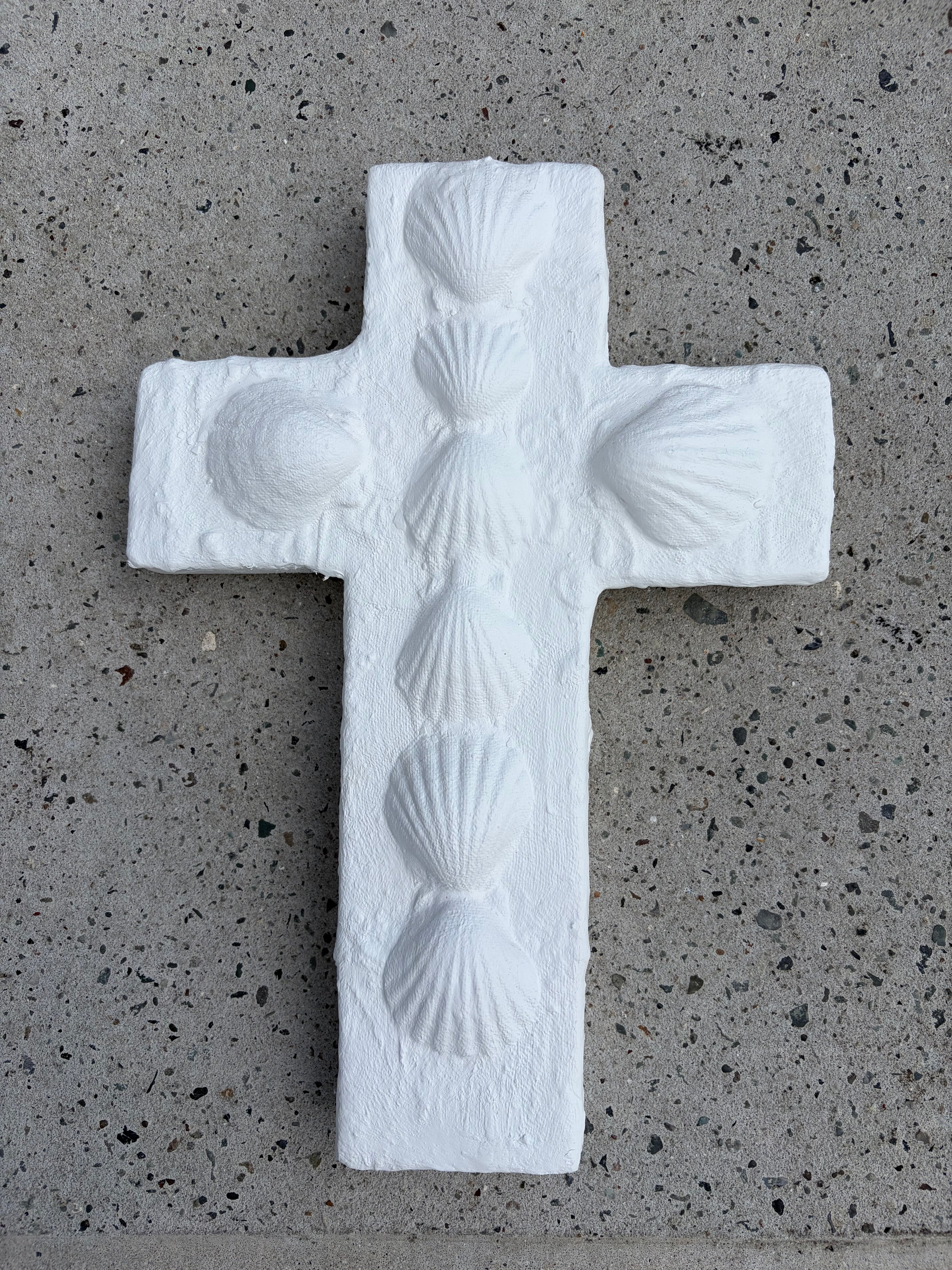 SHELL CROSS - HANDMADE