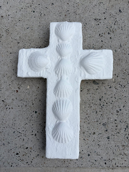 SHELL CROSS - HANDMADE