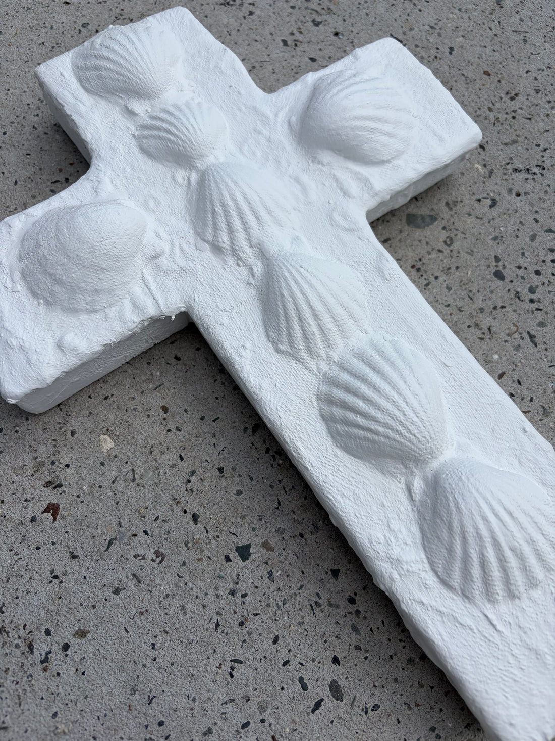 SHELL CROSS - HANDMADE