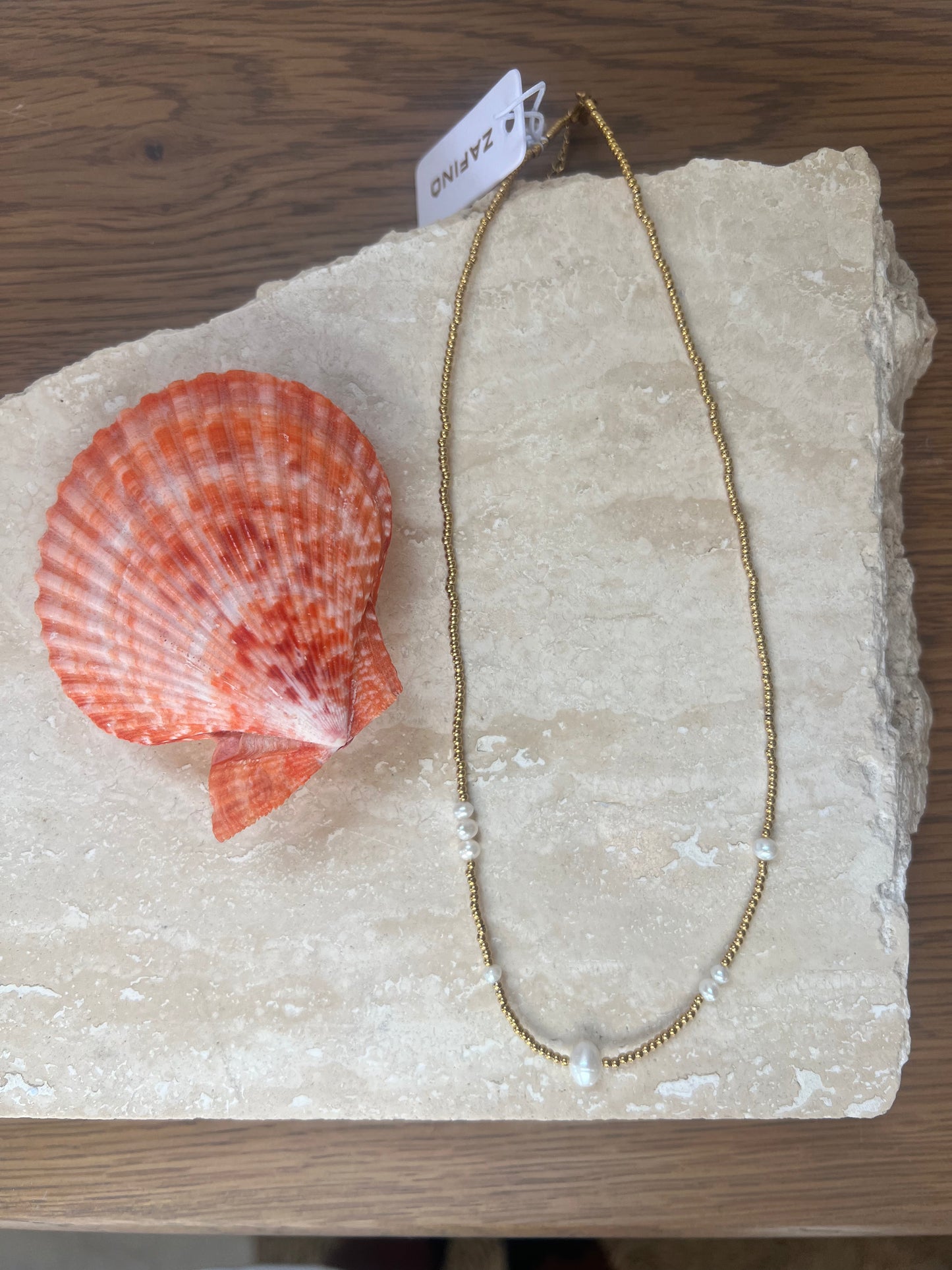 JASMIN PEARL BEAD NECKLACE