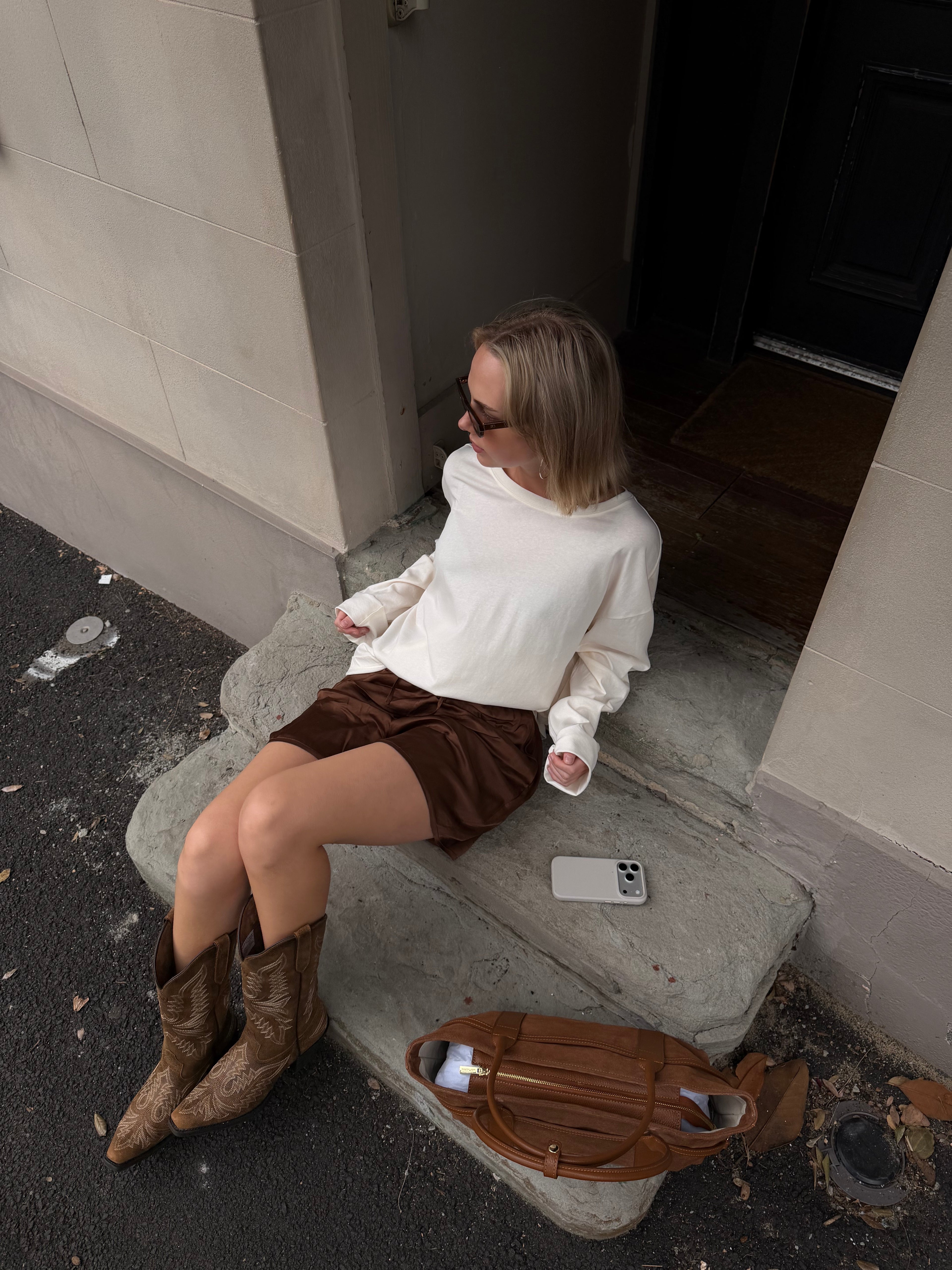 PEREGIAN SHORTS - CACAO BROWN