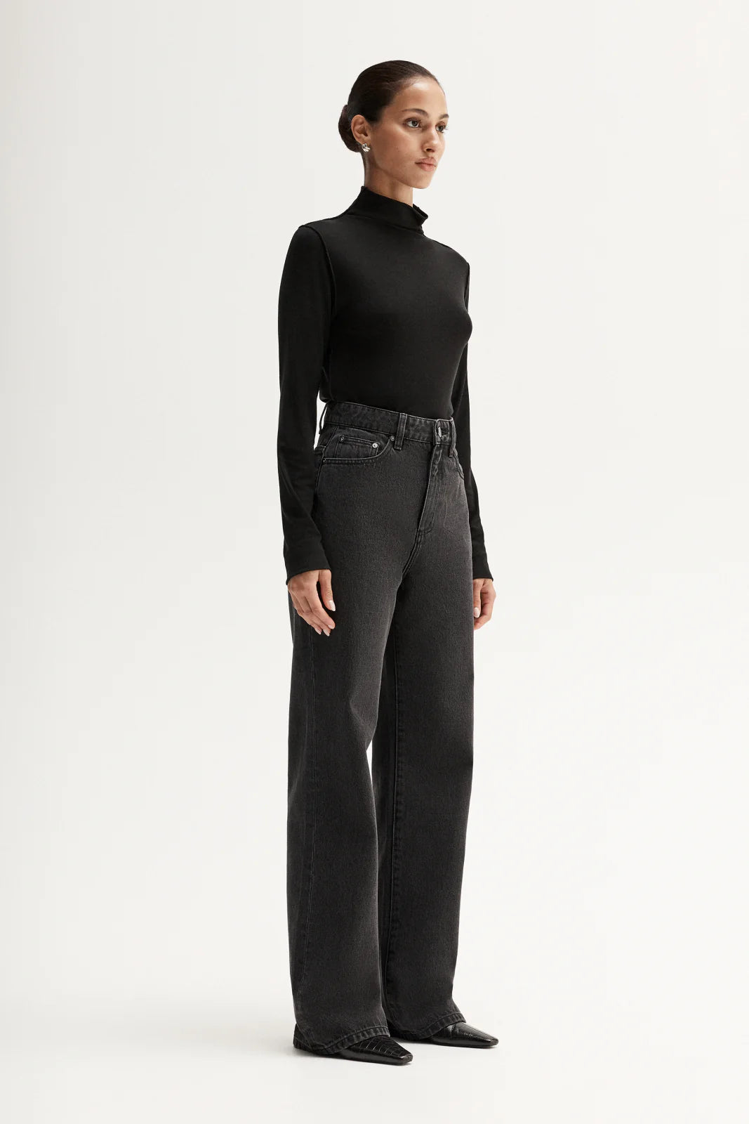 ODIN JEAN - WASHED BLACK