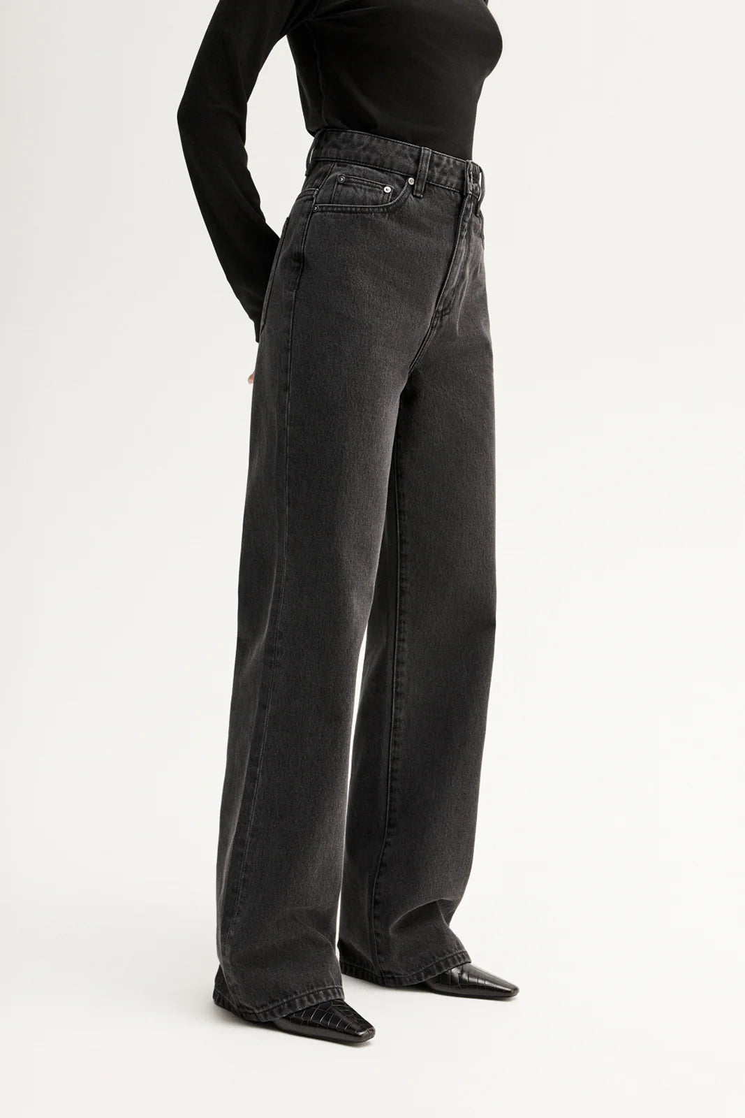 ODIN JEAN - WASHED BLACK