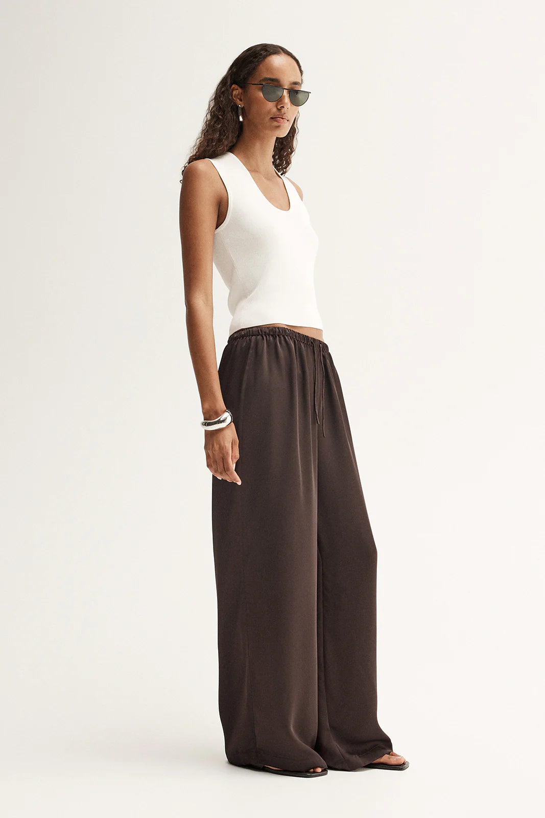 HAYES KNIT TOP - WHITE