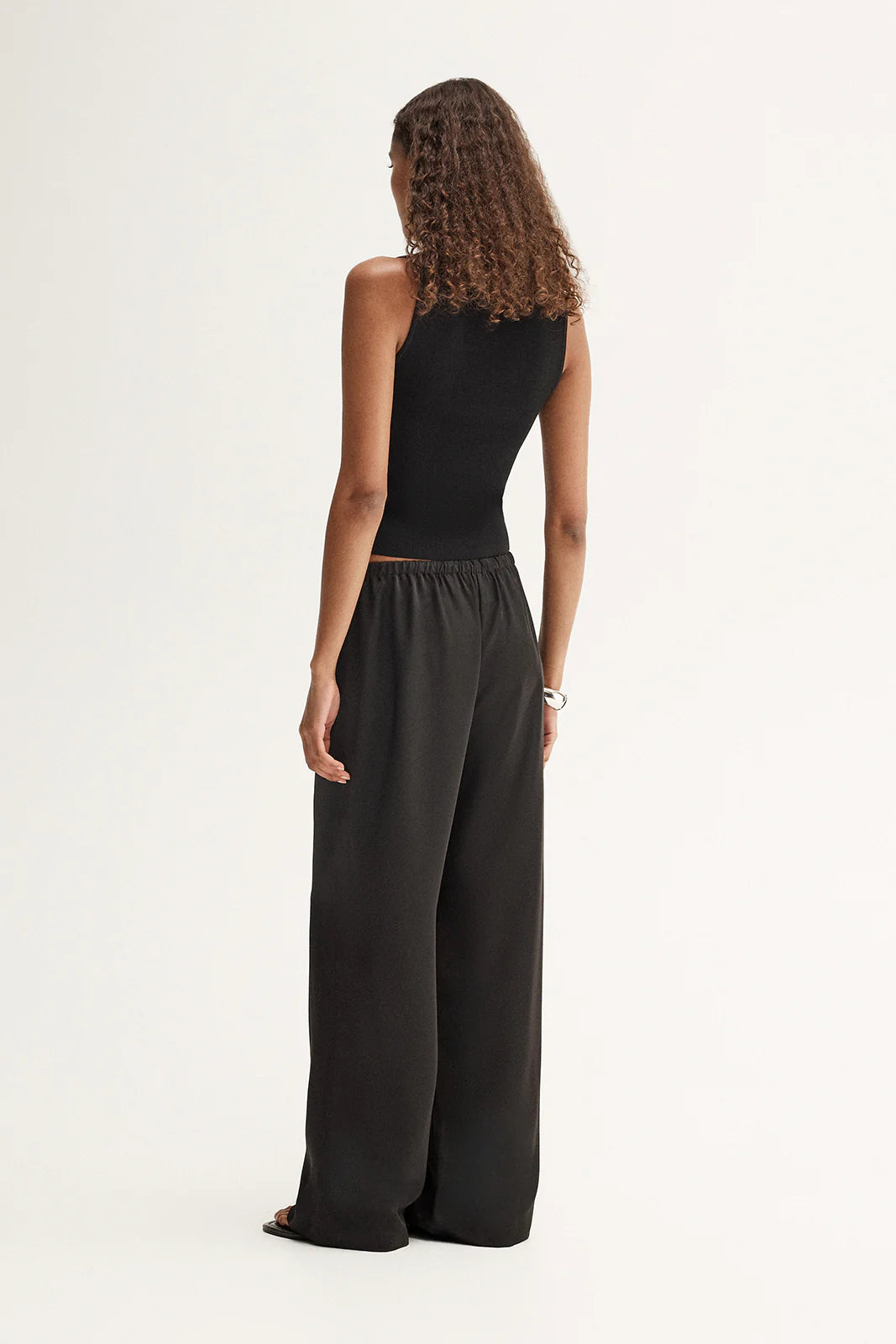 HAYES KNIT TOP - BLACK