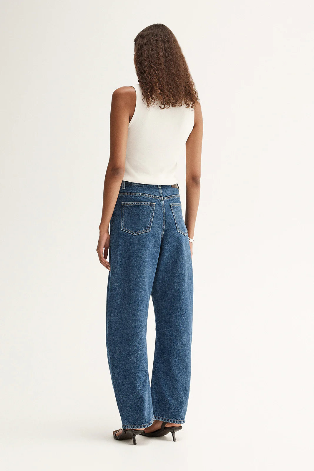 MASON BARREL JEAN - DARK INDIGO