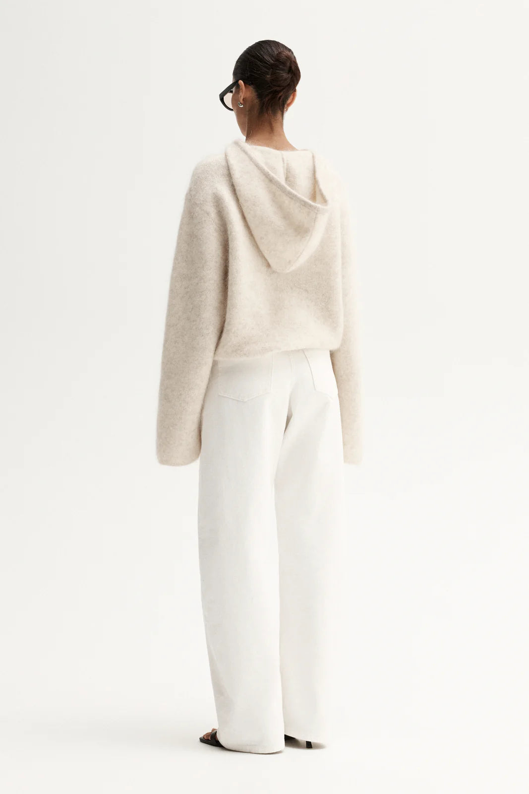 MADDEN KNIT JUMPER - OAT MARLE