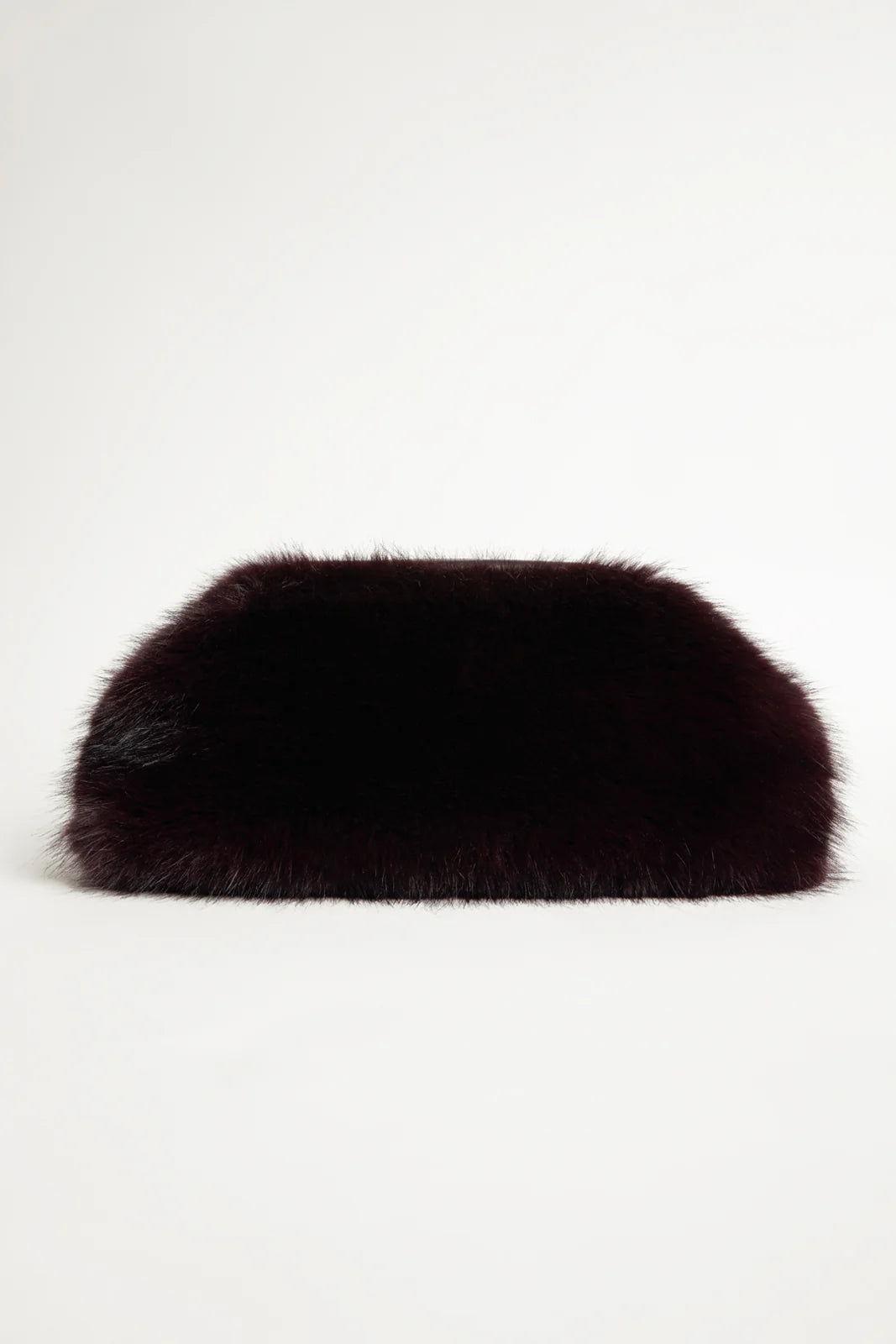 FAUX FUR CLUTCH - SHIRAZ