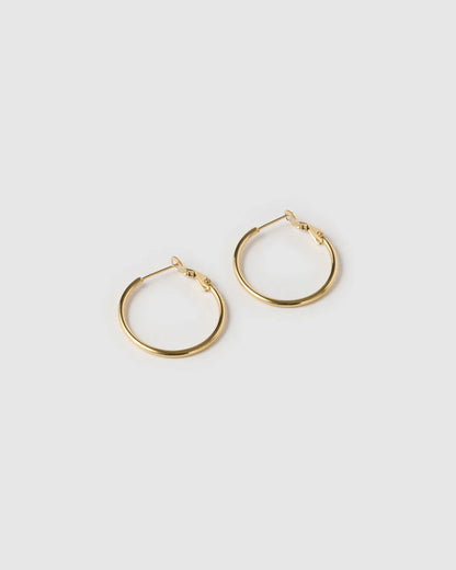MADDY GOLD HOOP - 30MM