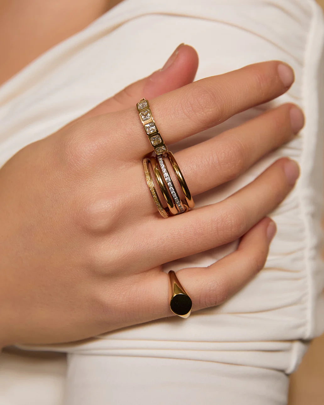 CHARLIE GOLD RING