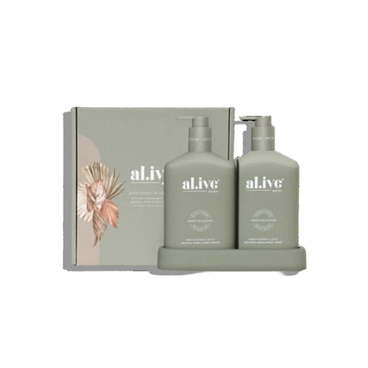 BATHROOM WASH &amp; LOTION - GREEN PEPPER &amp; LOTUS
