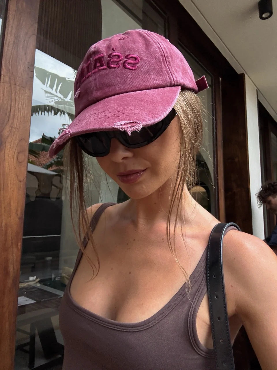 LOGO CAP - CHERRY