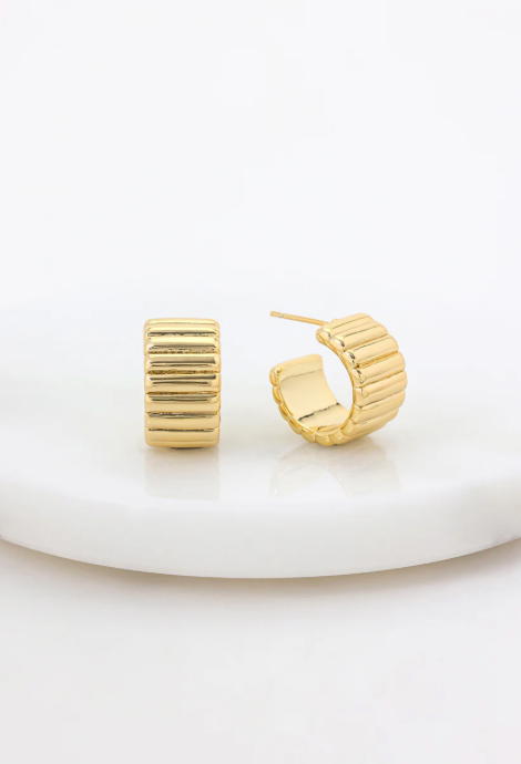 HARLOW HOOP - GOLD