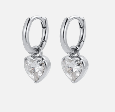 AMOR EARRINGS - SILVER