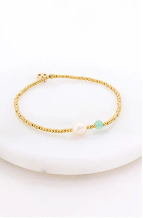 BROOKE BRACELET - SEA/GOLD