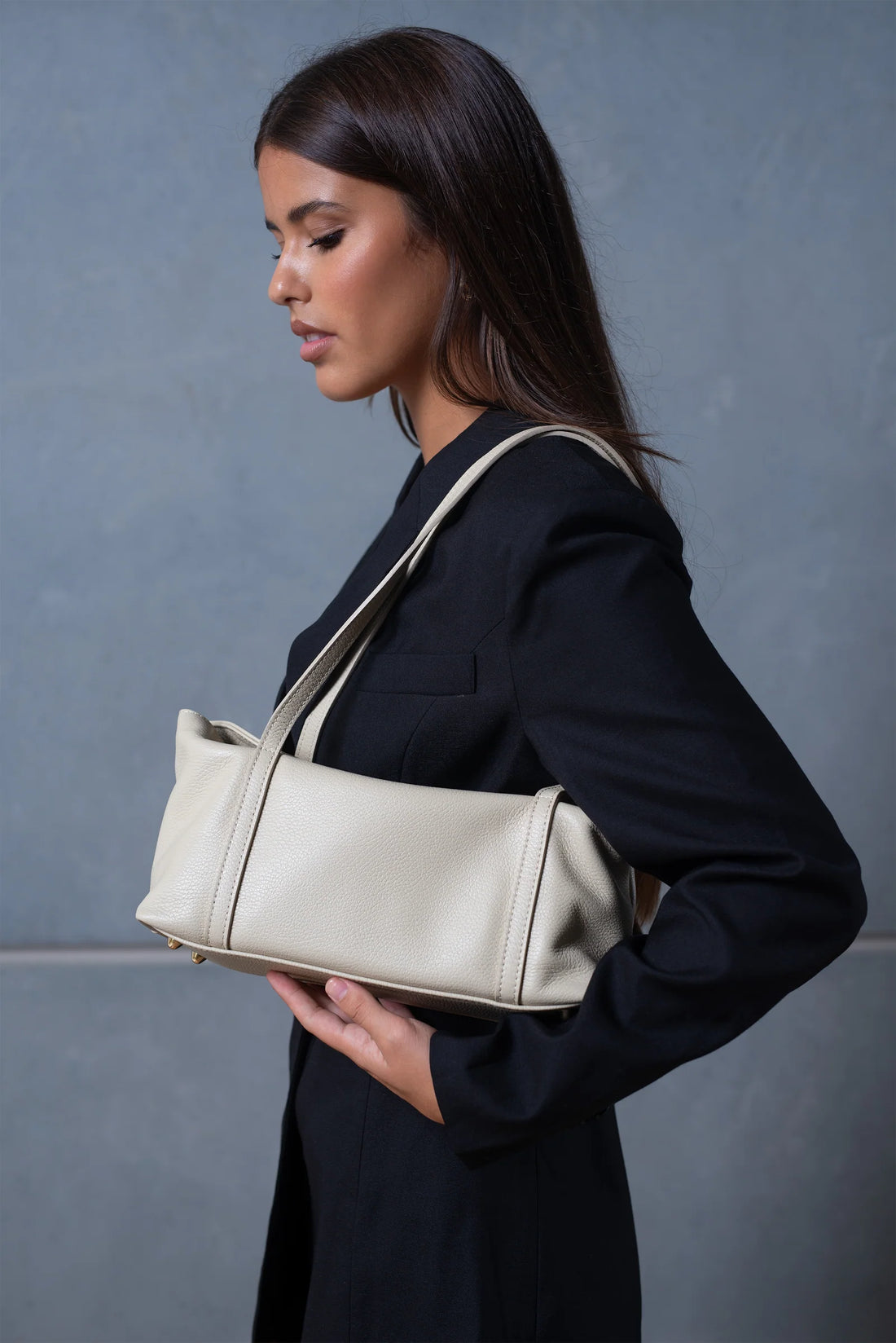 LIVIA SHOULDER BAG - SAND