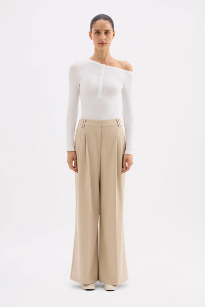 FOSCA PANTS - EGGSHELL