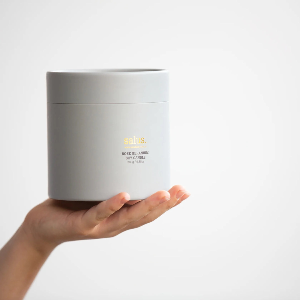 CANDLE - ROSE &amp; GERANIUM SOY 60HR