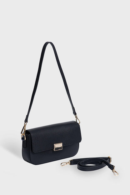 BIANCA SHOULDER BAG - BLACK